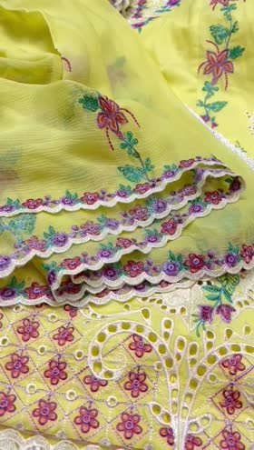 Rs 10500 Aneela’s stitched Emb 3pc ( medium)