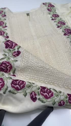 Rs 6200 Sahiba Stitched Emb 3pc [Dispatch Time 2 Months] ~ [Chest 20] [Length 45] MEDIUM