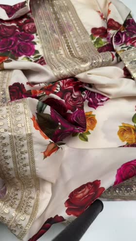 Rs 4500 Sahiba Silk Stitched Shirt Trouser [Dispatch Time 1 Month] ~ [Chest 22] [Length 48] LARGE