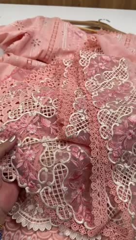 Rs 11500 Aneelas UNstitched Lawn Emb Heavy Chiffon Emb Duppata 3pc [LUX-24] [Dispatch Time 1 Month]