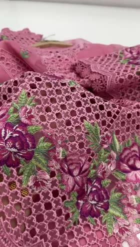 Rs 12000 Aneelas Organza Party Wear Stitched 2pc [Dispatch Date 30th May] ~ [Chest 22] [Length 44] LARGE