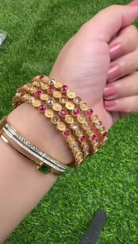 Rs 2700 Bangles Set ~ 2.4
