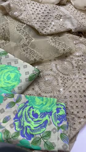 Rs 9950 Charizma Tabeer festive edition chiffli lawn 3pc new launch[CT5 11]