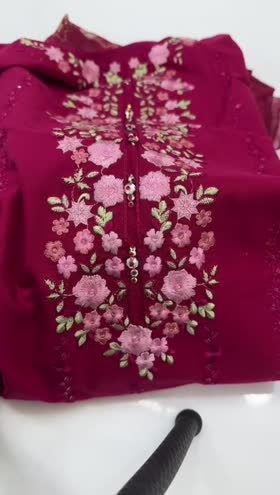 Rs 5950 Sahiba stitched cotton Emb 3 p [Dispatch Date 20th May] ~ [Chest 19] [Length 43] SMALL