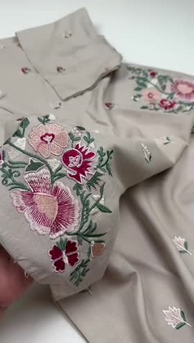 Rs 4850 Sahiba Stitched Dhanak Emb Shirt Emb Shalwar [Dispatch Time 2 Months] ~ [Chest 20] [Length 35] MEDIUM