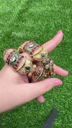 Rs 3800 Heavy Bangles Set ~ 2.10