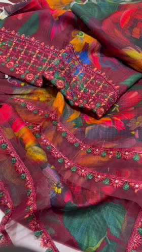 Rs 7950 Charizma Aniq staple Emb 3pc new launch (D 18)