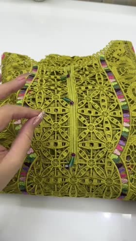 Rs 19500 Aneelas party wear organza stitched 4 piece [Dispatch date 10th March] ~ [Chest 23] [Length 45] XLARGE