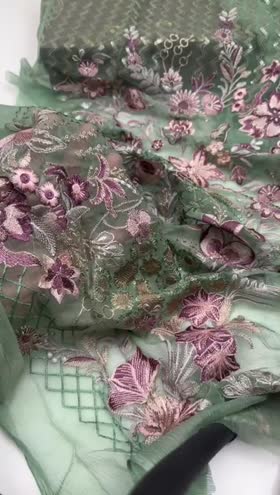 Rs 7500 Ramsha Chiffon 3pc Box Packing [F-2406]