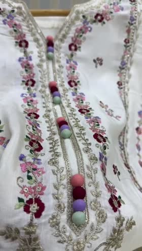 Rs 8500 Aneelas Eid launch stitched raw silk shirt trouser  [Dispatch date 14th March ] ~ [Chest 24] [Length 43] XXLARGE