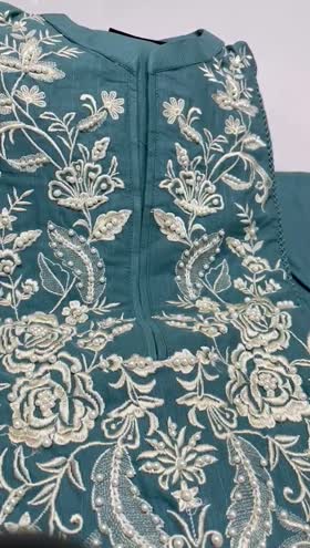 Rs 5150 Sahiba Khaddar stitched Emb 2pc  ~ [Chest 19] [Length 47] SMALL