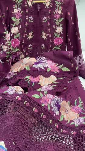 Rs 16500 Aneelas Stitched luxury lawn 3pc [LUX-13] [Dispatch Time 2 Month] ~ [Chest 22] [Length 47] LARGE