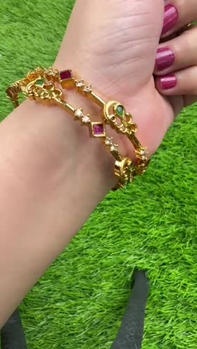 Rs 3200 South Ind Bangles ~ 2.8