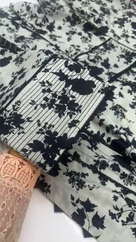 Rs 6000 Aneelas lawn Print Stitched shirt trouser [PR-10] [Dispatch Time 2 Months] ~ [Chest 23] [Length 47] XLARGE