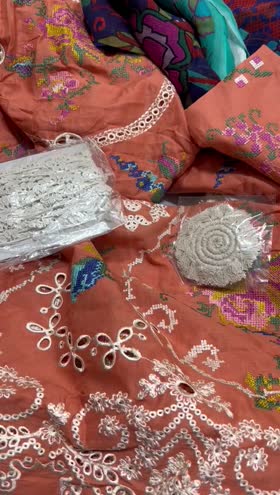 Rs 10500 Esmel by Mushq  Emb 3pc [Retail 17450]