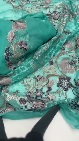 Rs 7500 Ramsha Chiffon 3pc Box Packing