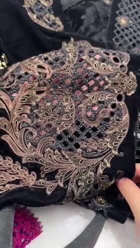 Rs 23990 [Maria B] Winter Luxe Emb Velvet 3pc [D1]