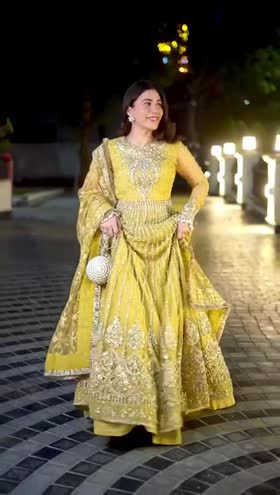 Rs 38500 Aneelas Bridal/ Wedding Stitched Very Heavy Ada Work maxi 3pc [BR-02] [Dispatch Time 2 Months] ~ [Chest 23] [Length 55] XLARGE