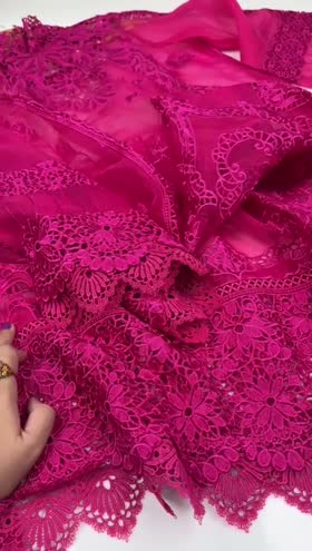 Rs 17500 Aneelas Stitched Semi Formal Organza Khadi Net Duppata 4pc [OR-02] [Dispathc Time 2 Months] ~ [Chest 21] [Length 51] MEDIUM