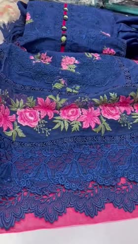 Rs 11500 Aneela’s lawn stitched emb 3pc ( large)