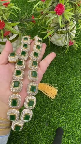 Rs 4500 Designer luxury mala set