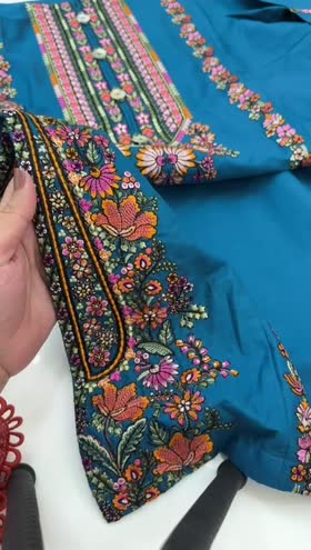 Rs 5200 Sahiba stitched cotton emb 2pc [Dispatch time 1 month] ~ [Chest 19] [Length 38] SMALL