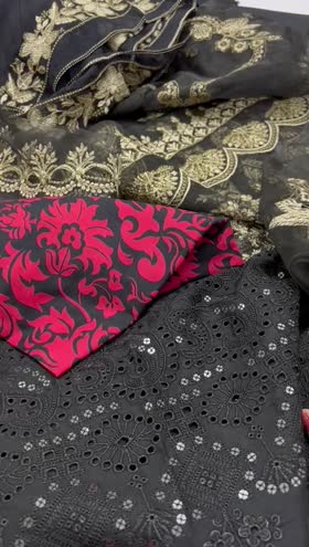 Rs 9950 Charizma Tabeer festive edition chiffli lawn 3pc new launch[CT5-09]
