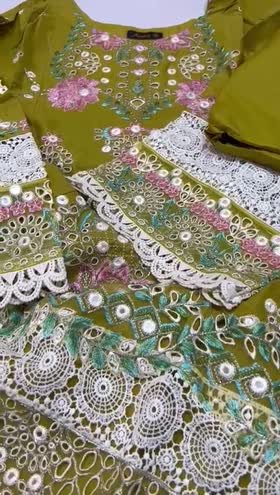 Rs 7000 Aneela’s stitched Emb 2pc ( XL)