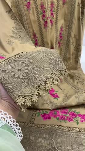 Rs 9500 Aneelas Luxury lawn stitched 2 pc [Dispatch Date 25th May] ~ [Chest 22] [Length 44] LARGE