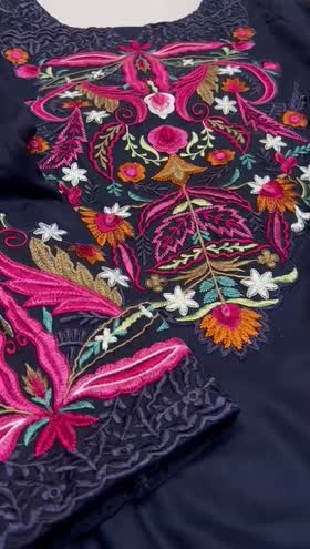 Rs 3750 Sahiba Stitched Emb shirt ~ [Chest 4] [Length 53] XLARGE