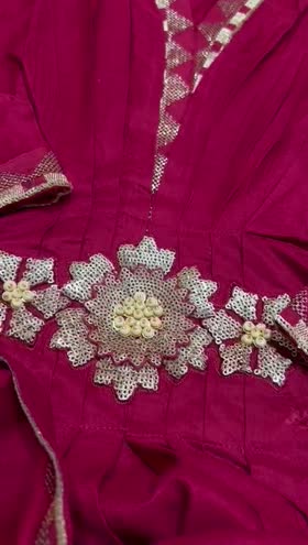 Rs 4100 Sahiba Stitched Emb Kaftan ~ [Chest 26] [Length 55] XLARGE