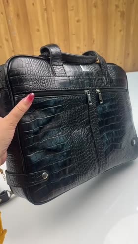 Rs 8500 Today’s Sale UAE Imported Pure Leather Laptop Bag
