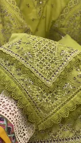 Rs 16500 Aneelas Stitched Luxury Lawn 3pc [LUX-08] [Dispatch Date 20th July] ~ [Chest 24] [Length 48] XXLARGE