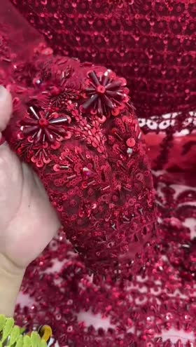 Rs 29500 Aneelas UNstitched Bridal/ Wedding Ada work 3pc [BR-04] [Dispatch Time 2 Months]