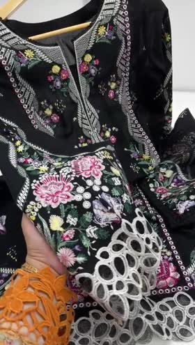 Rs 15500 Aneelas Lawn Emb Stitched 3 pc [Dispatch date 5th June] ~ [Chest 21] [Length 43] MEDIUM